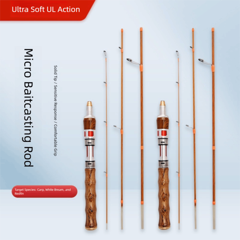 Fishing Rod Spinning - 2025 4-delige draaiende hengel Spinning UL