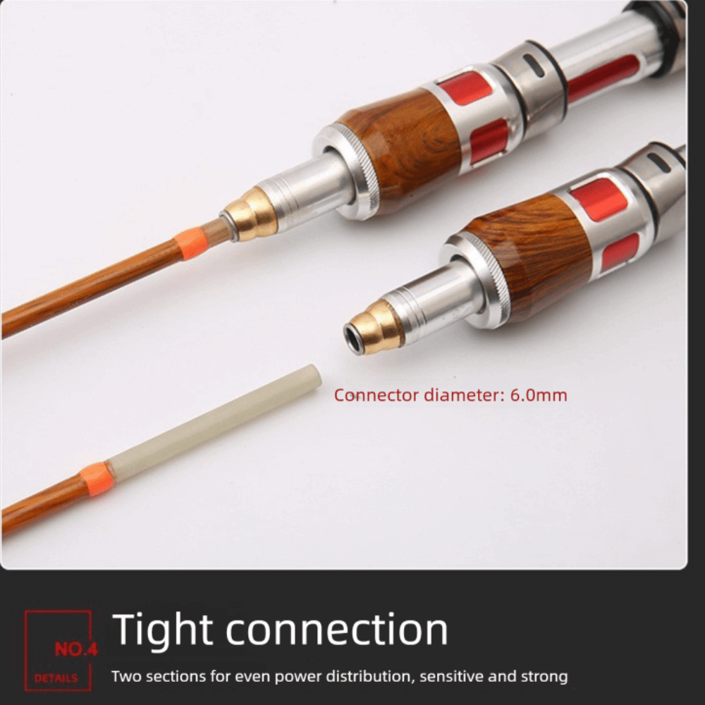 Fishing Rod Spinning - 4-delige spinhengel, UL-power casting hengel, draagbare