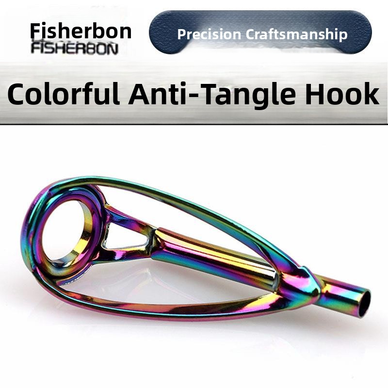 Fishing Rod Travel - Anti-Tangle Top Ring Sharp Ring Hengel