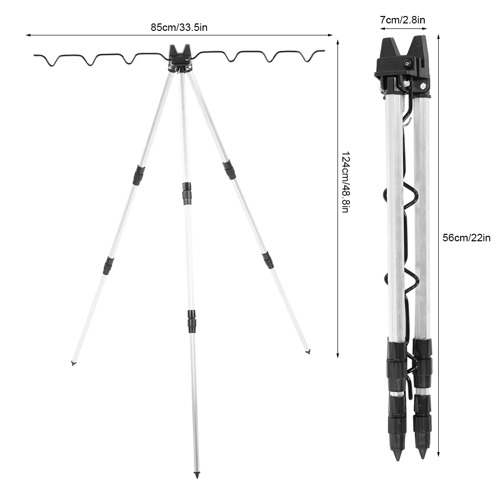 Hengelstatiefhouders Multifunc - Fishing Rod Casting recensie en prijs