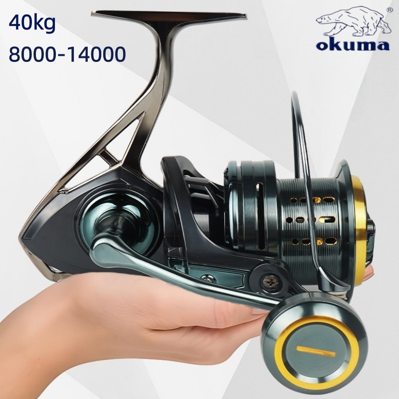 Okuma Premium groot spinhengel - Abu Garcia Reel Max recensie en prijs