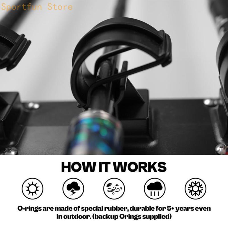 Wandgemonteerde hengelhouder H - Fishing Rod Rack recensie en prijs