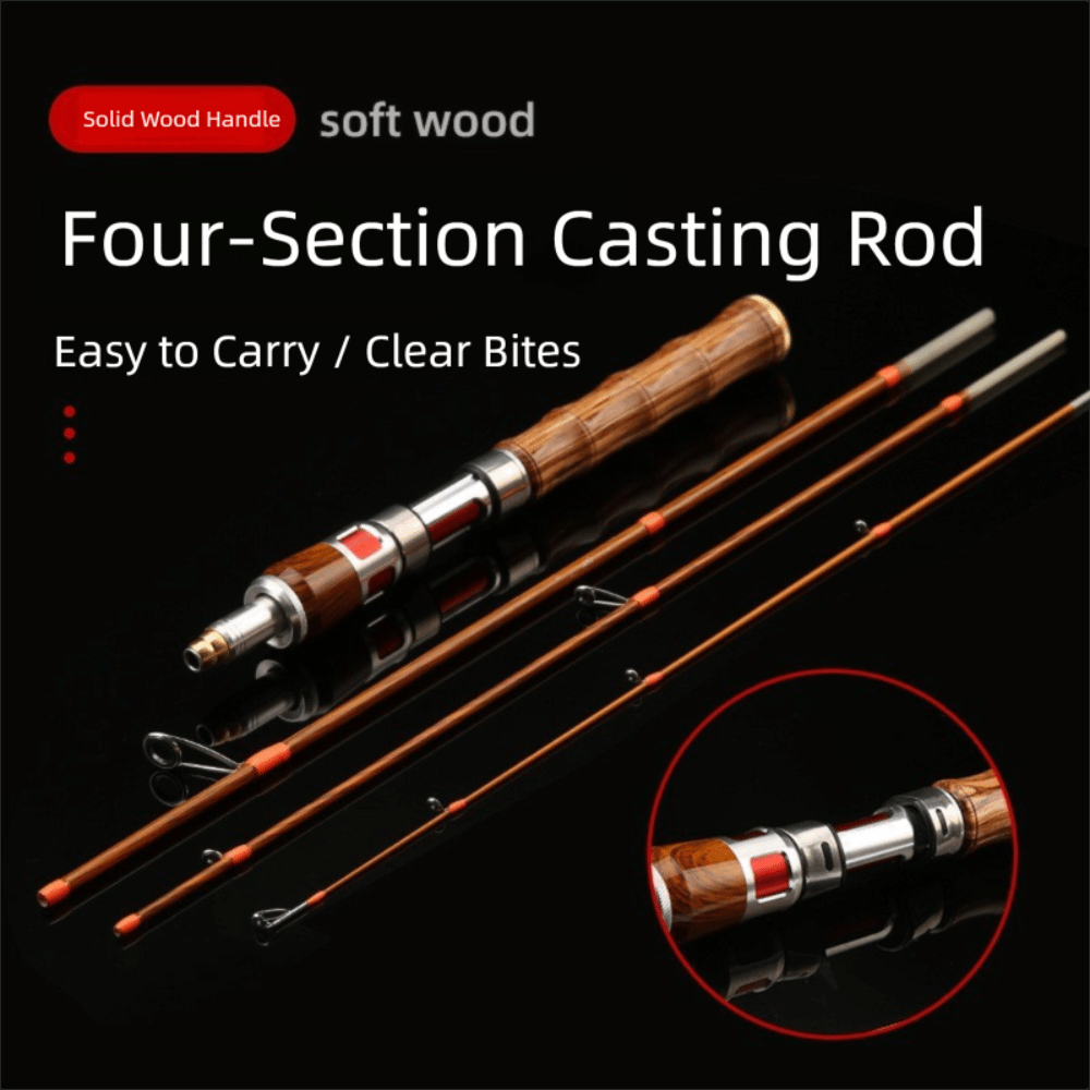 2025 4-delige draaiende hengel - Fishing Rod Spinning recensie en prijs
