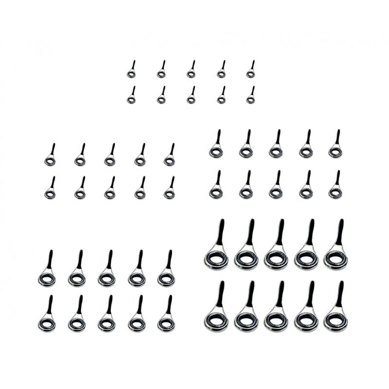 Set van 10 telescopische henge - Fishing Rod Guide Replacement recensie en prijs