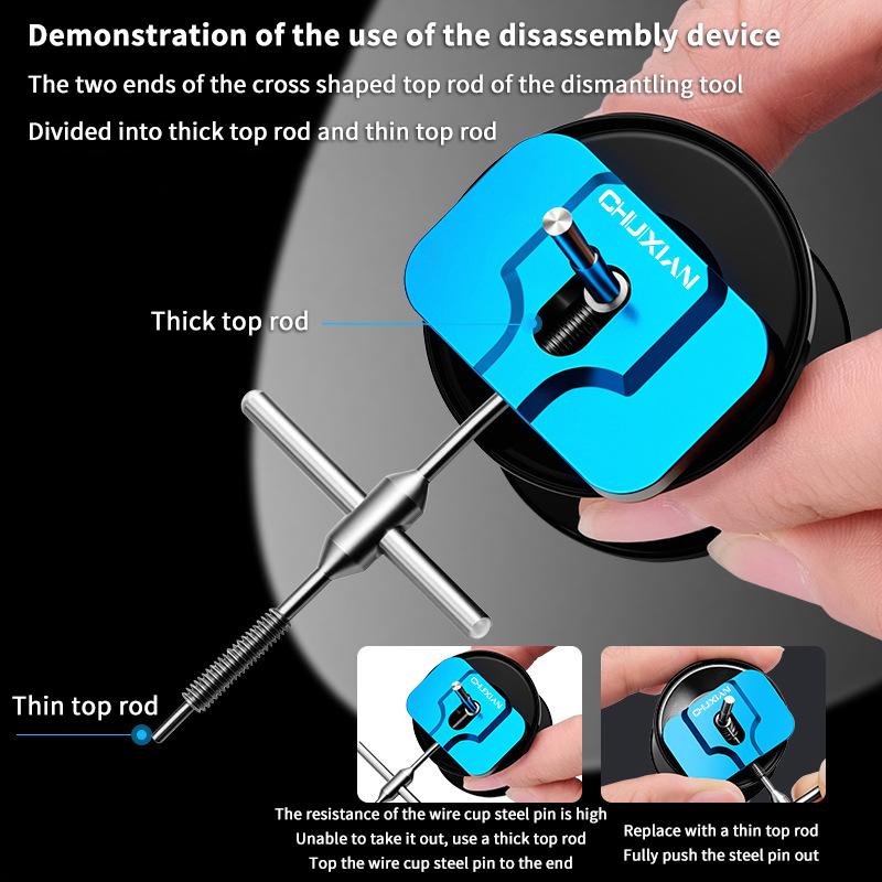 Reel Bearing Pin Remover Visse - Fishing Rod Guide Replacement recensie en prijs